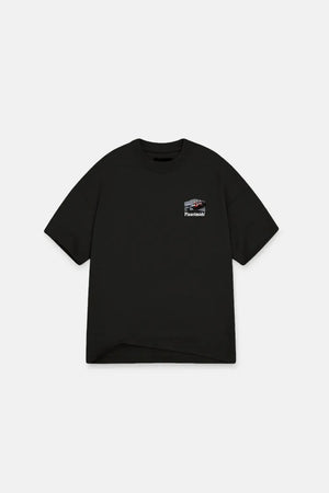 T-Shirt Formula 1 Oversized Drop Shoulder - Black