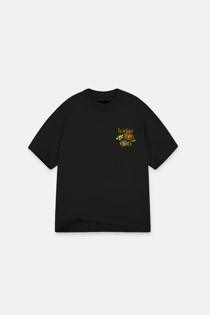 T-Shirt TennisClub Oversized - Black