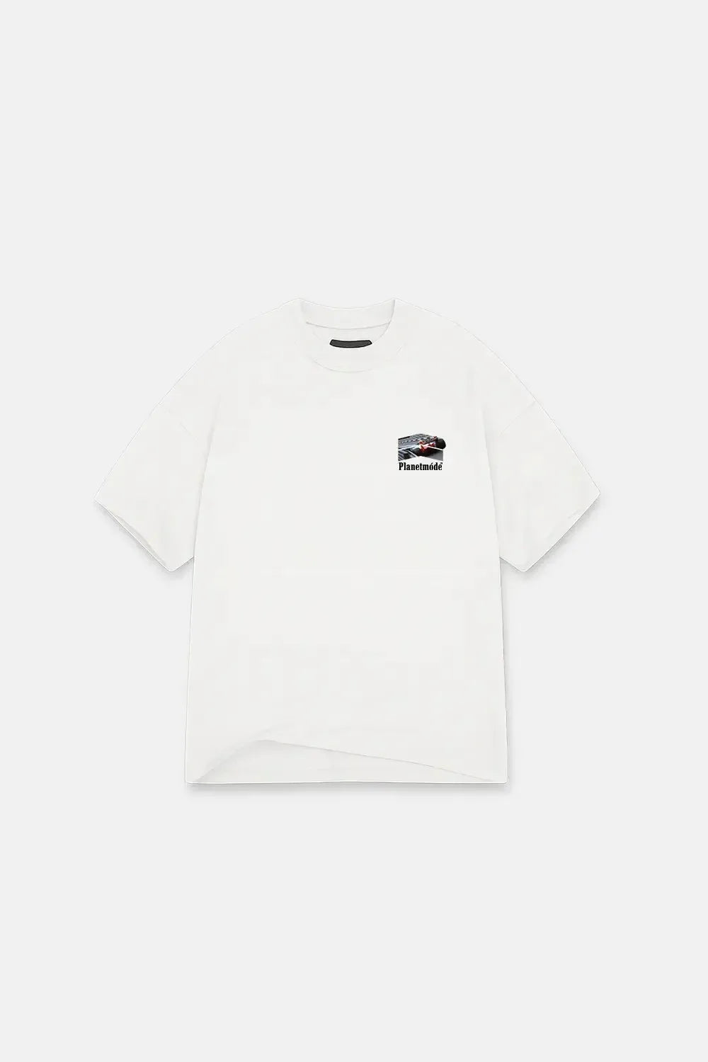 T-Shirt Formula 1 Oversized Drop Shoulder - White