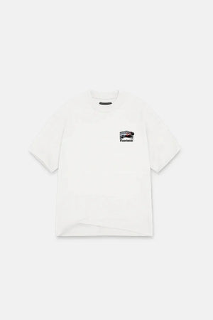 T-Shirt Formula 1 Oversized Drop Shoulder - White