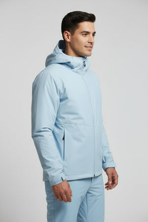 Men's Lightweight Jacket Windbreaker - Light Blue