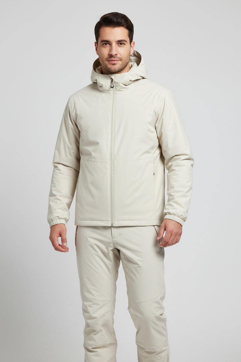 Men's Lightweight Jacket Windbreaker - Creamy