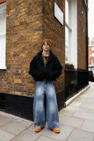 Street Pants Wide - Blue Jeans