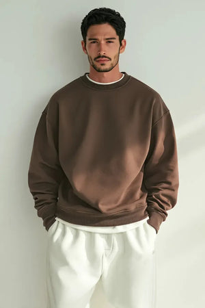 Sweatshirt FW-25 440G - BROWN