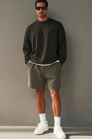 Short Heavy Cotton - BROWN