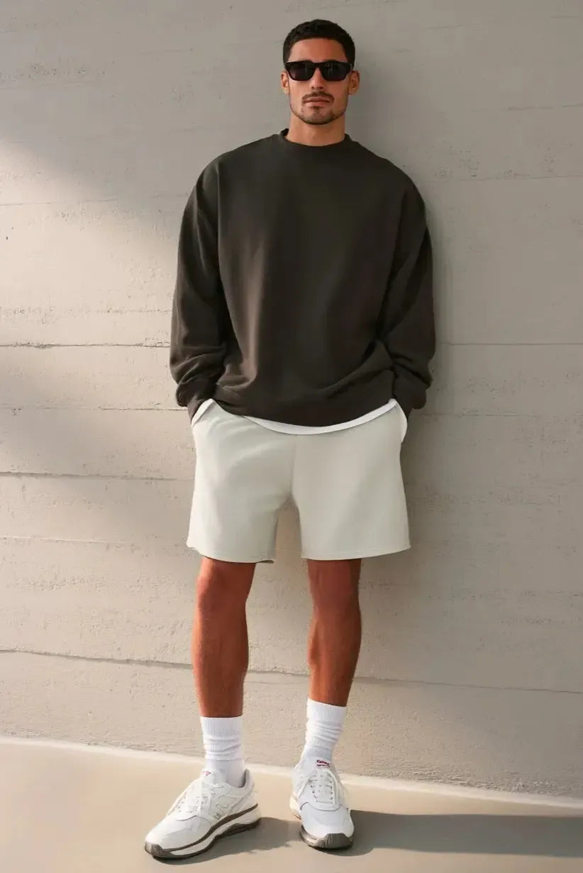 Short Heavy Cotton - WHITE