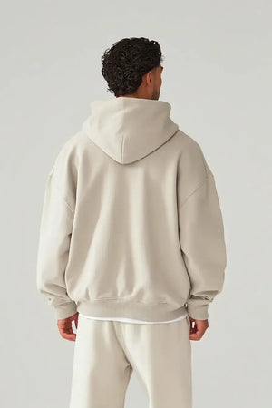 Hoodie Drop Shoulder Blank - SAND
