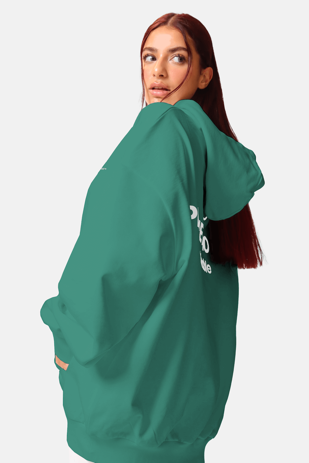 Women Oversized Ghost Hoodie Sustainable Amazonic