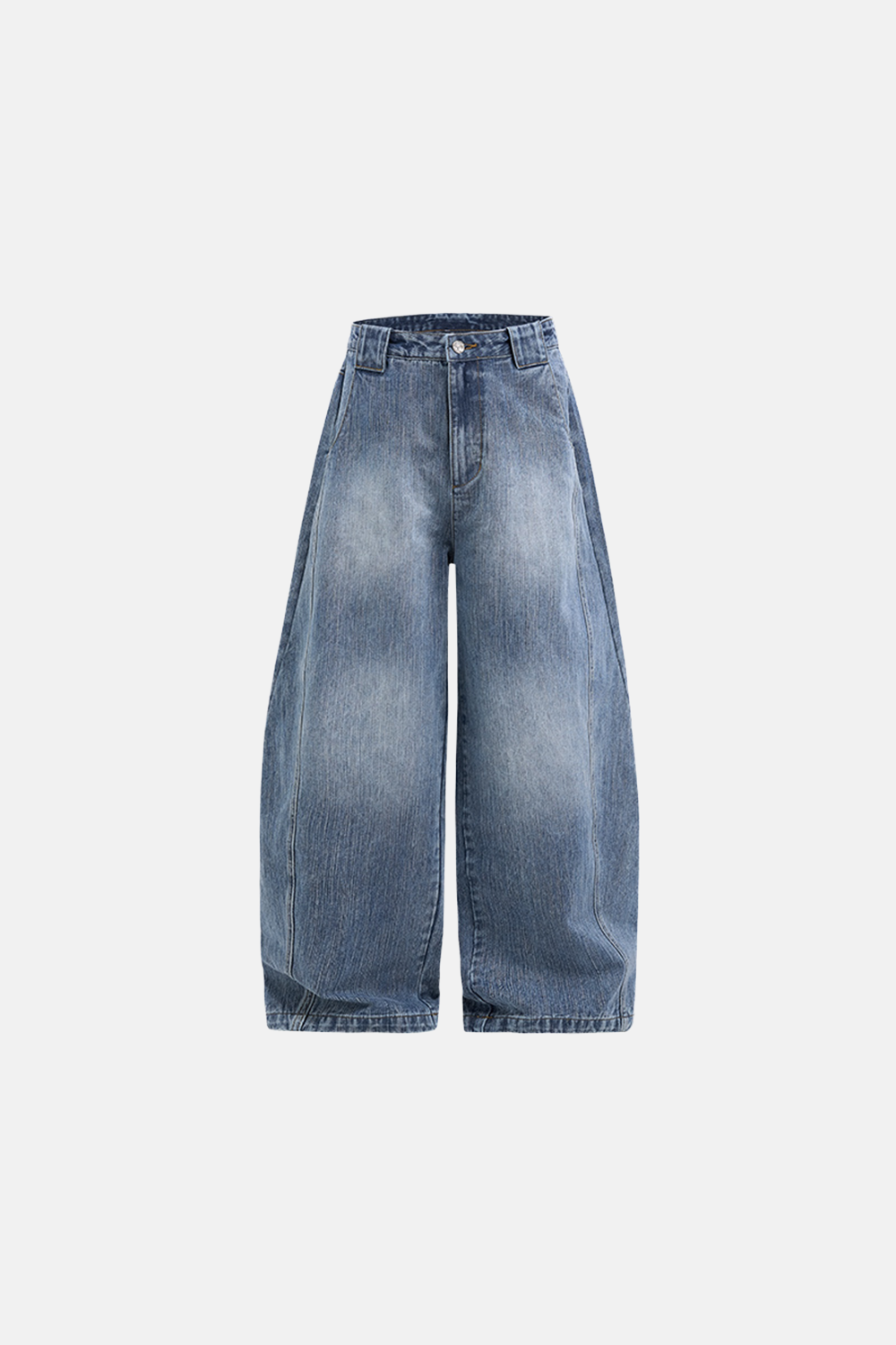 Street Pants Wide - Blue Jeans
