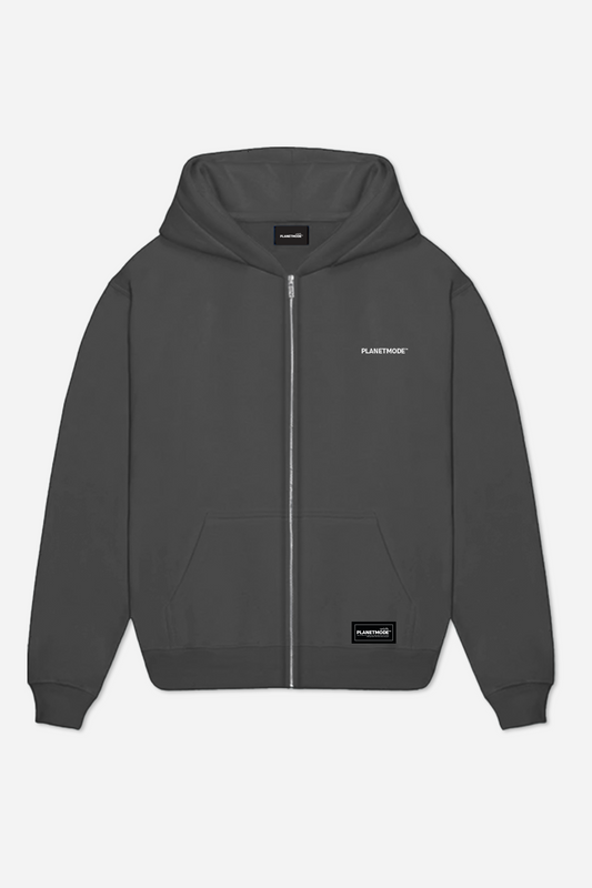 Men Essential S/SS23 Hoodie Zipper 100% Cotton Black