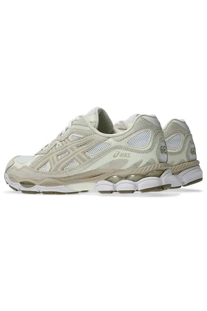 Asics GEL-NYC White and Feather Grey 1203A663-102