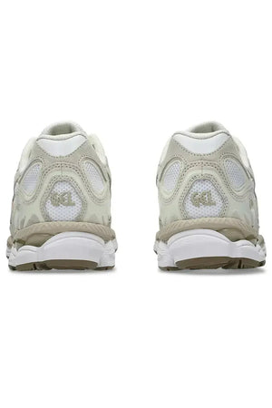 Asics GEL-NYC White and Feather Grey 1203A663-102