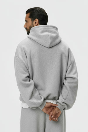Hoodie Blank Cloudy - Grey