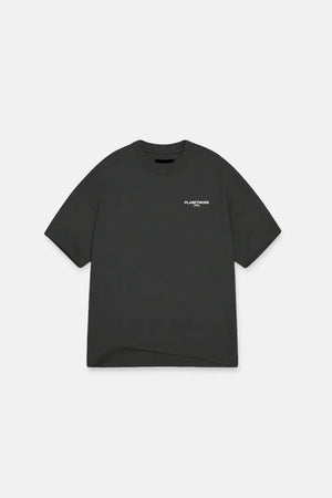 T-shirt Basics drop shoulder oversized - Dark Gray