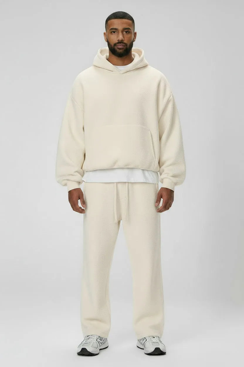 Hoodie Blank Cloudy - Sand