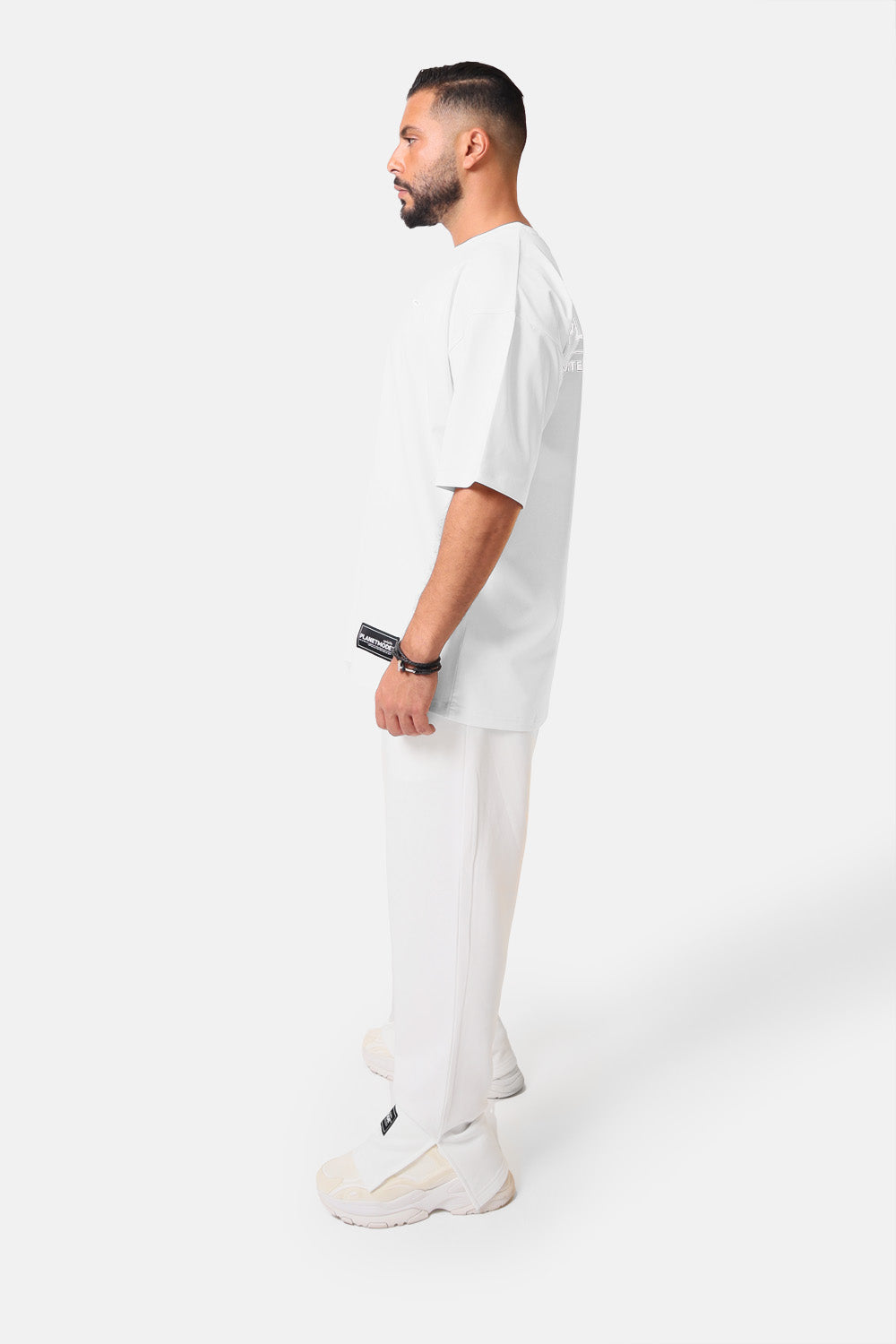 Men 100% Cotton Oversized Tee Shirt S/SS23 White