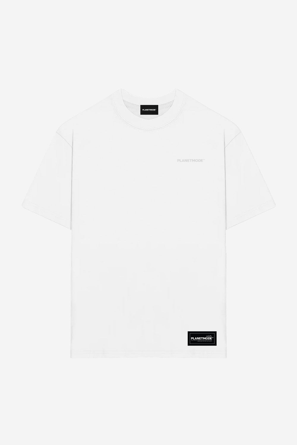 100% Cotton Tee Shirt S/SS23 White – PLANETMODE بلانيتمود