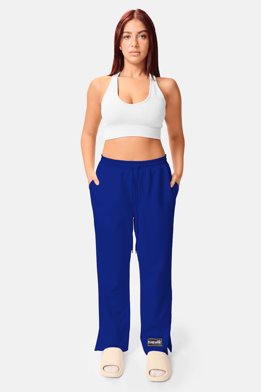 Women Lose Fit Essentials FW/22 Oversized Pants Dark Blue