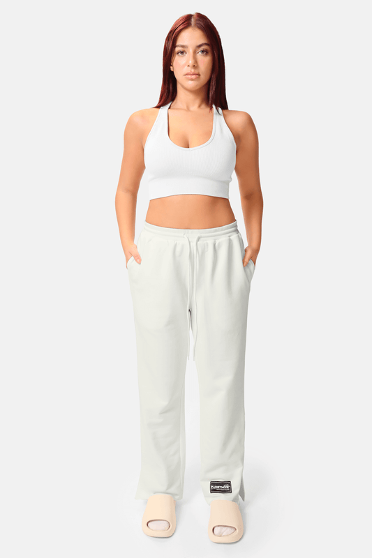 Women Lose Fit Essentials S/SS23 Oversized Pants White